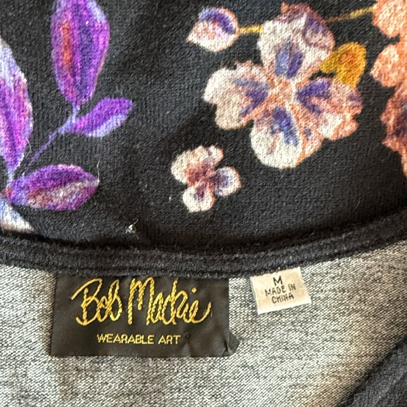 Bob Mackie, medium, sanctuary print sweater - Picture 2 of 12